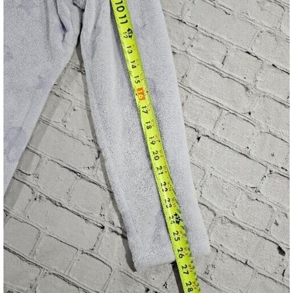 Disney Mickey Mouse Faux Fur Fleece Purple Long Sleeve Pullover Hoodie WOMENS M - Picture 4 of 10